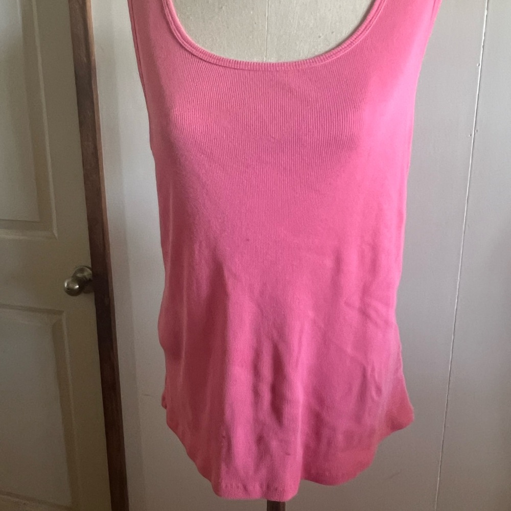 Pink Sleeveless Top